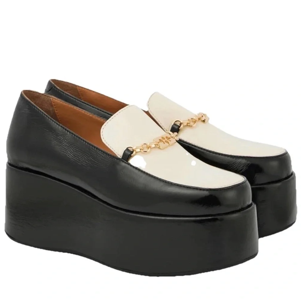 Ganni Butterfly Chain Platform Loafer - Picture 3 of 8
